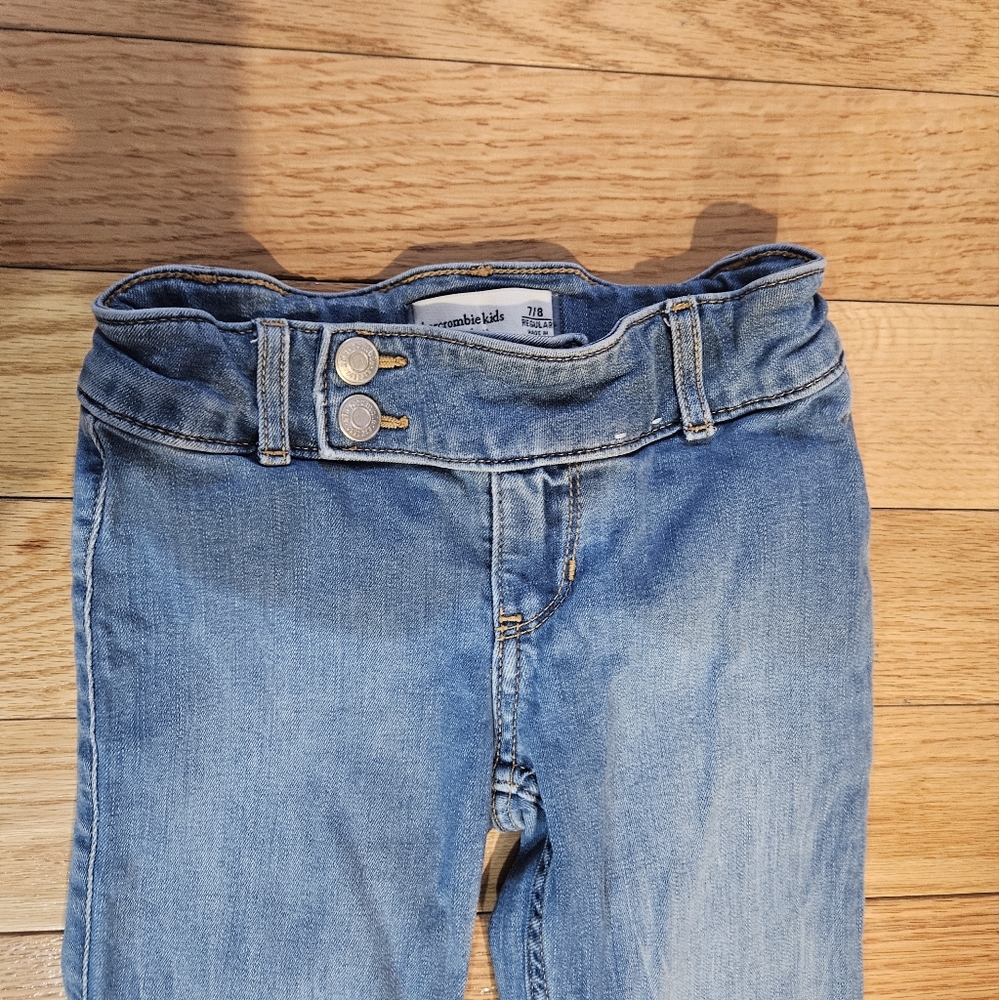 Abercrombie Kids Girls Low Rise Boot Jeans